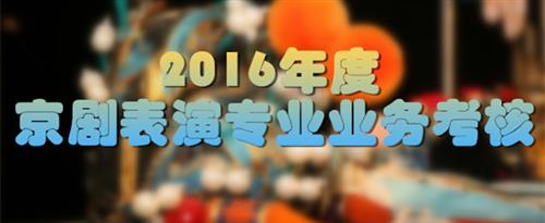 美女被操污视频在线观看免费网站国家京剧院2016年度京剧表演专业业务考...